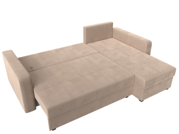 Угловой диван Ливерпуль Лайт правый угол, велюр