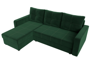 Угловой диван Ливерпуль Лайт левый угол, велюр