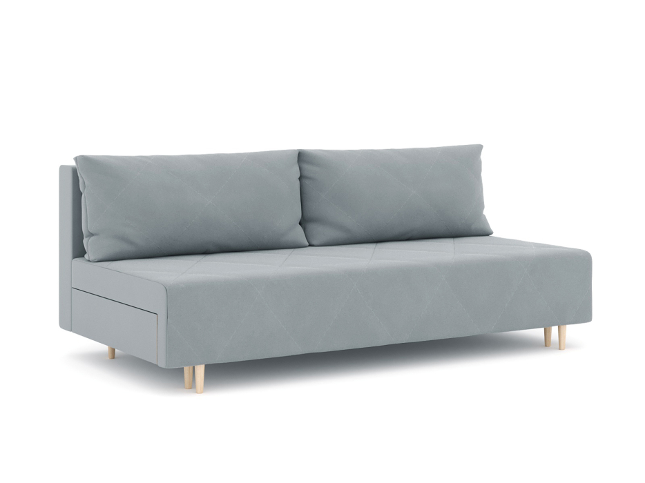 Диваны еврокнижки, Диван-кровать Милли без подлокотников, велюр