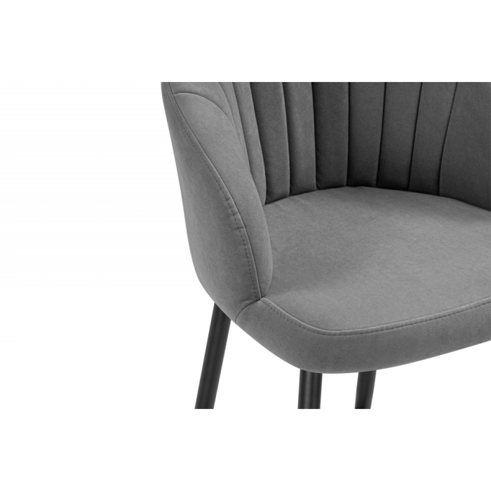 Барные стулья, Стул полубарный на металлокаркасе Бэнбу некрутящийся marseille (чёрный)