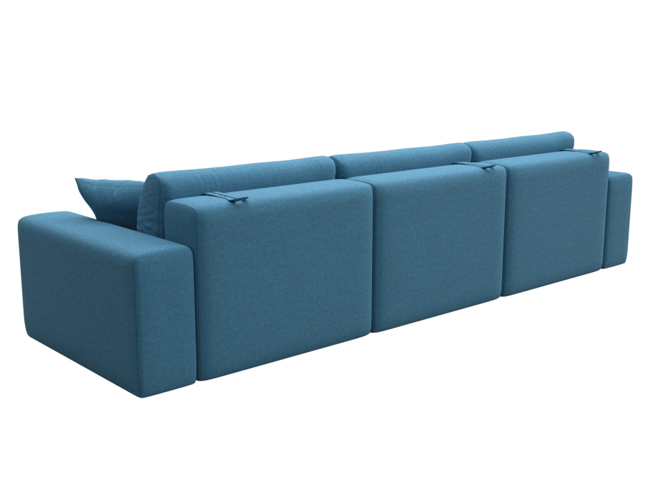 Диваны еврокнижки, Диван прямой Лига-036 НПБ Классик Лонг, рогожка Амур