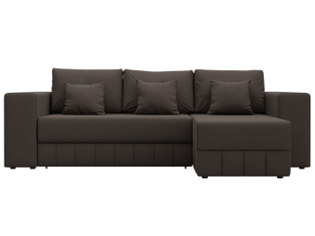 Диван угловой Лига-076 угол универсальный, рогожка Амур