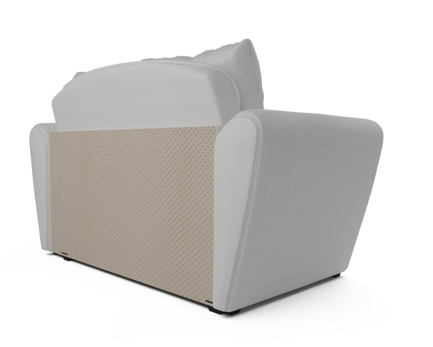 Диваны кровати со спальным местом, Диван прямой выкатной Квартет (Экокожа)