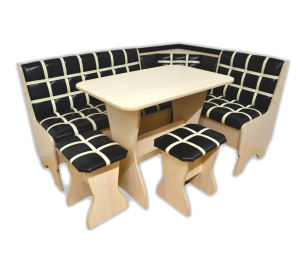 Кухонный уголок Комфорт- Лучиана 17 комби светлый