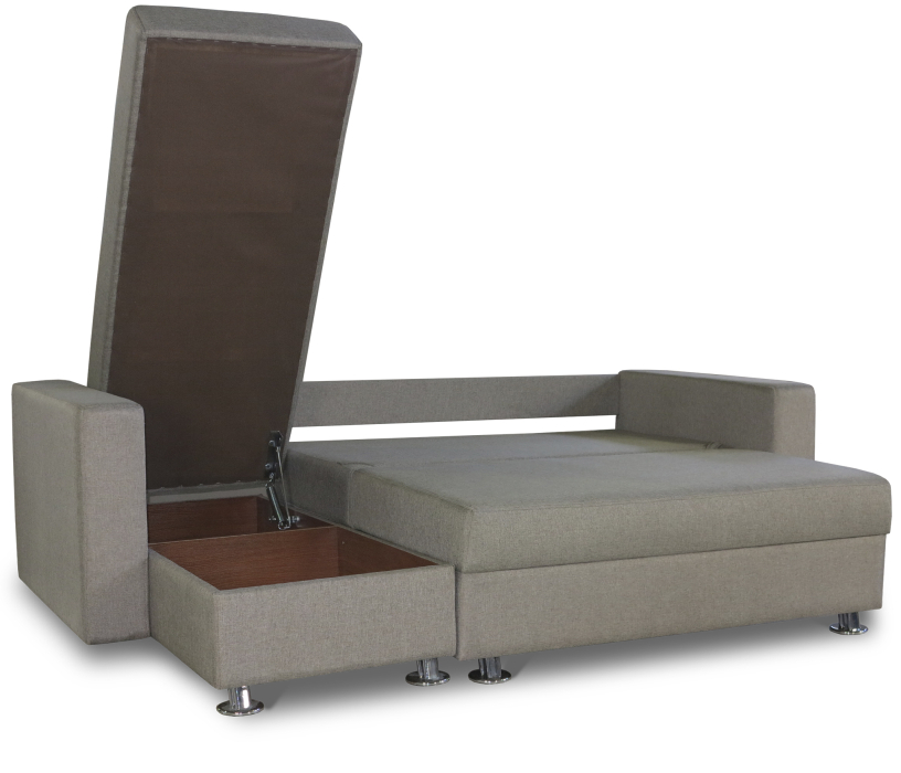 Диваны угловые в гостиную, Угловой диван Ария,рогожка