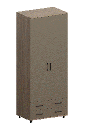 Модульная система Грейс Шкаф ШК-5005  Ясень Асахи