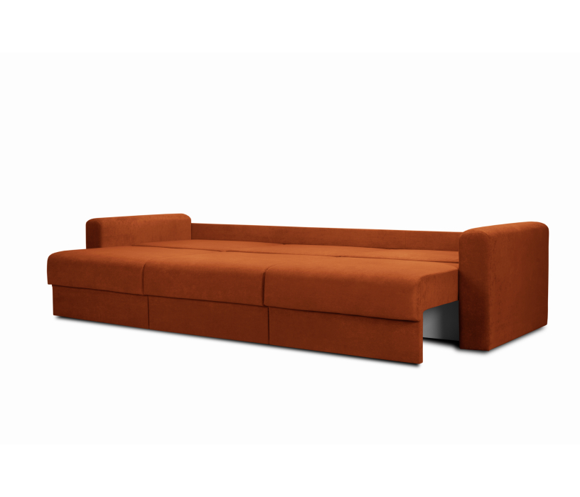 Диваны еврокнижки, Диван кровать прямой модульный Мэдисон, велюр