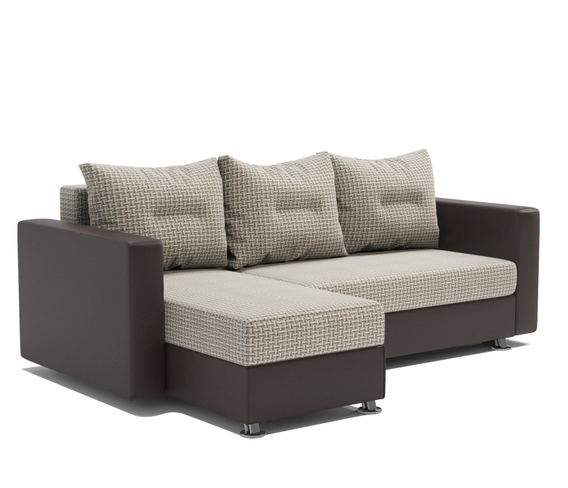 Диваны угловые в гостиную, Угловой диван Ария левый, Корфу