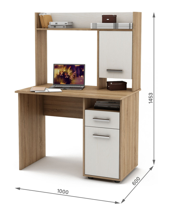 Прямые, Письменный стол Остин-9