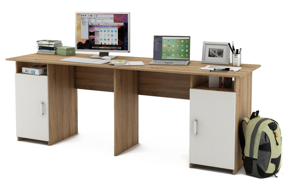 Прямые, Письменный стол Лайт-12