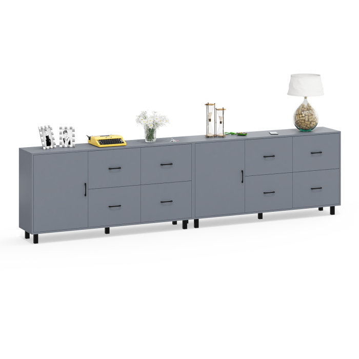 ТВ-тумбы, Два больших комода РВК 125-1704 ящики и дверка