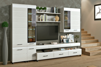 Модульная гостиная Камелия композиция 1