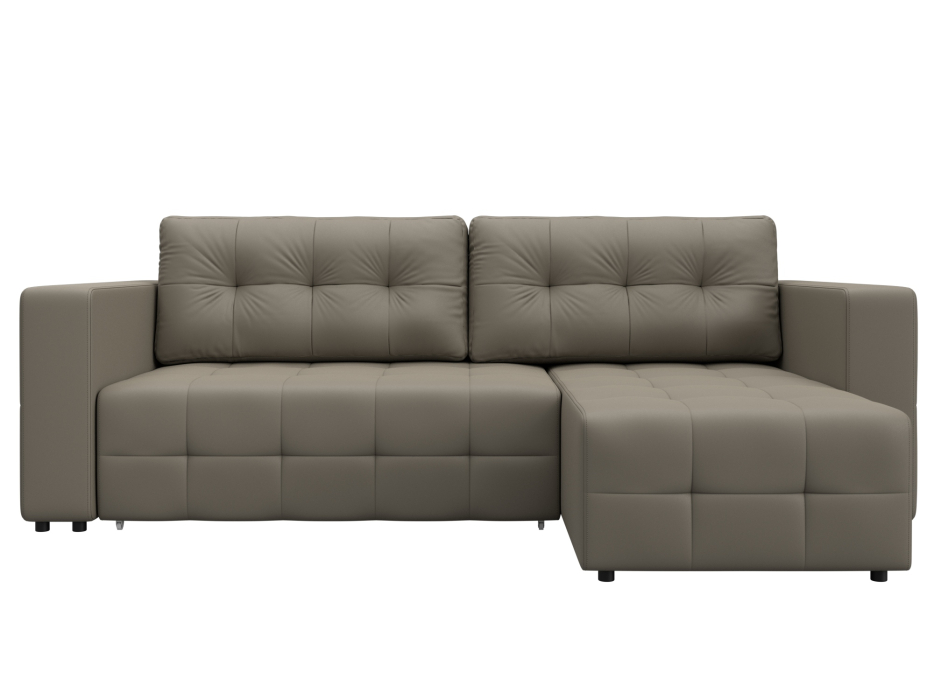 Диваны угловые в гостиную, Диван угловой Лига-075 угол универсальный, экокожа GRIFON