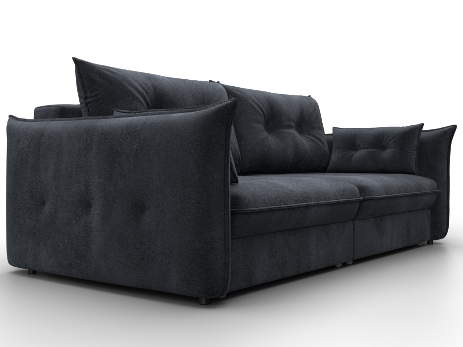 Диваны еврокнижки, Диван прямой Лига-100 НПБ, велюр TOWER