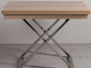 Стол-трансформер Левмар Cross S79 (нержавеющая сталь)