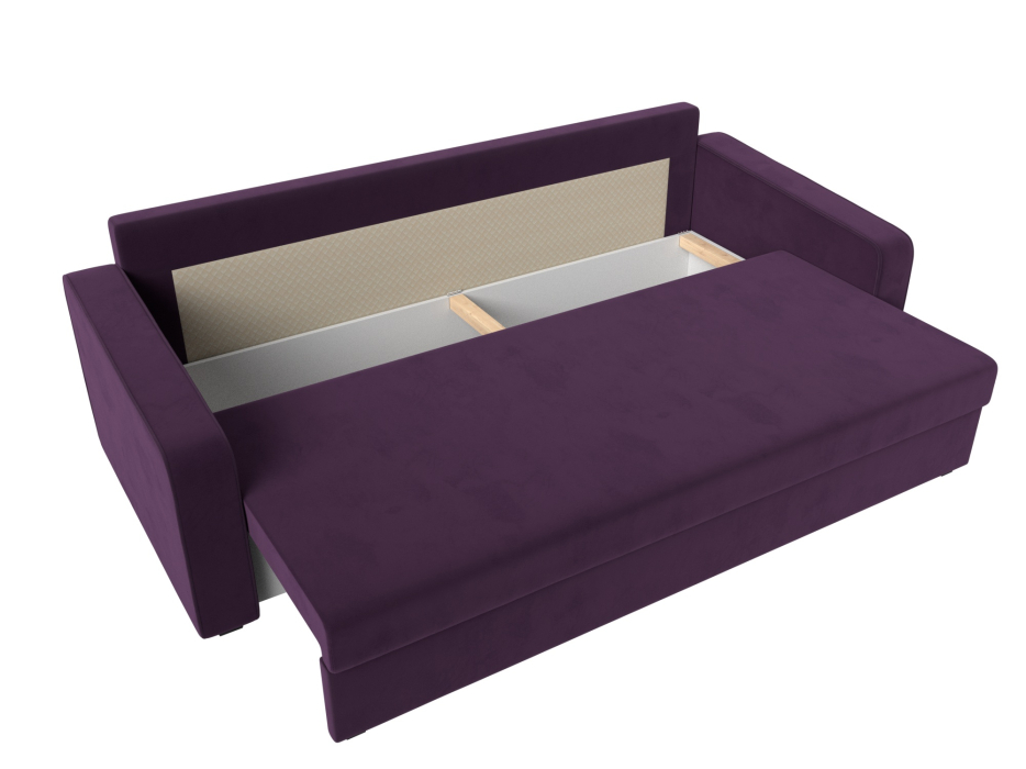 Диваны еврокнижки, Прямой диван Лига-009, велюр