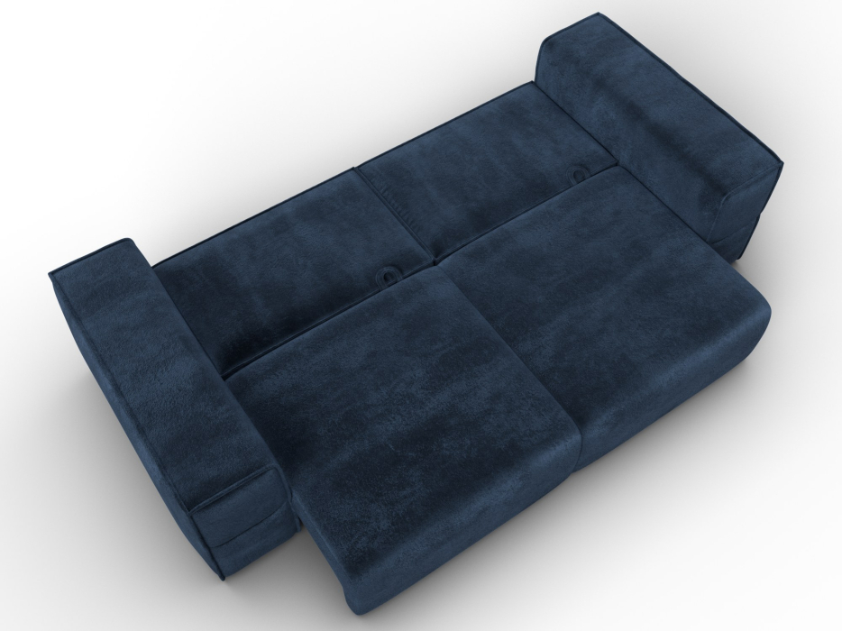 Диваны еврокнижки, Диван прямой Лига-058 НПБ, велюр TOWER