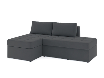 Диван-кровать угловой Оливер еврокнижка-трансформер, велюр