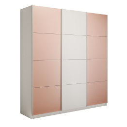 Шкаф-купе Прайм 3-х дверный Стекла пудра/ДСП/Доводчики 210х57х230