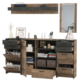 Мебель для прихожей Трувор № 177 с навесной полкой