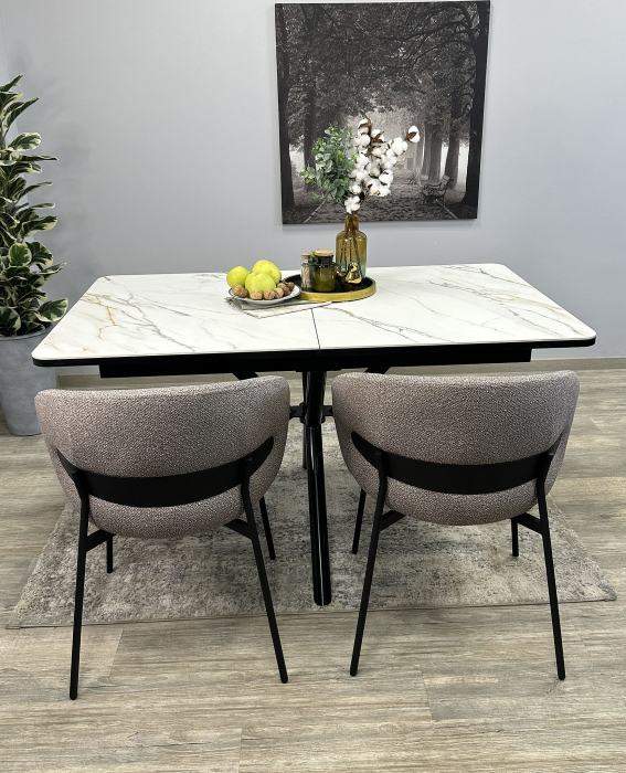 Обеденные столы, Стол Kenner DM1400 раздвижной, керамика