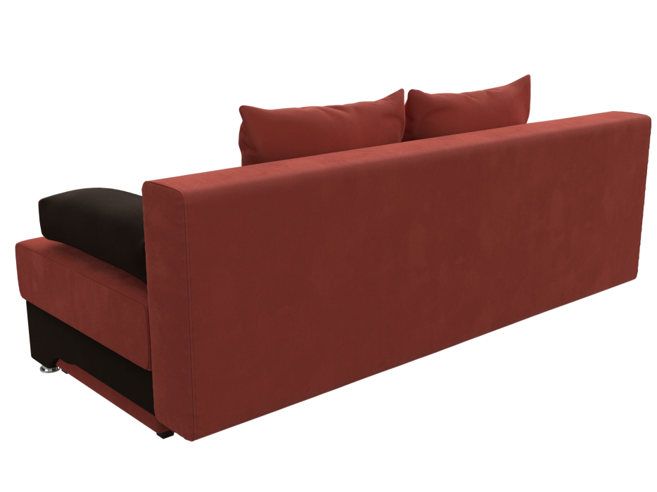 Диваны еврокнижки, Диван прямой Ник-2, микровельвет