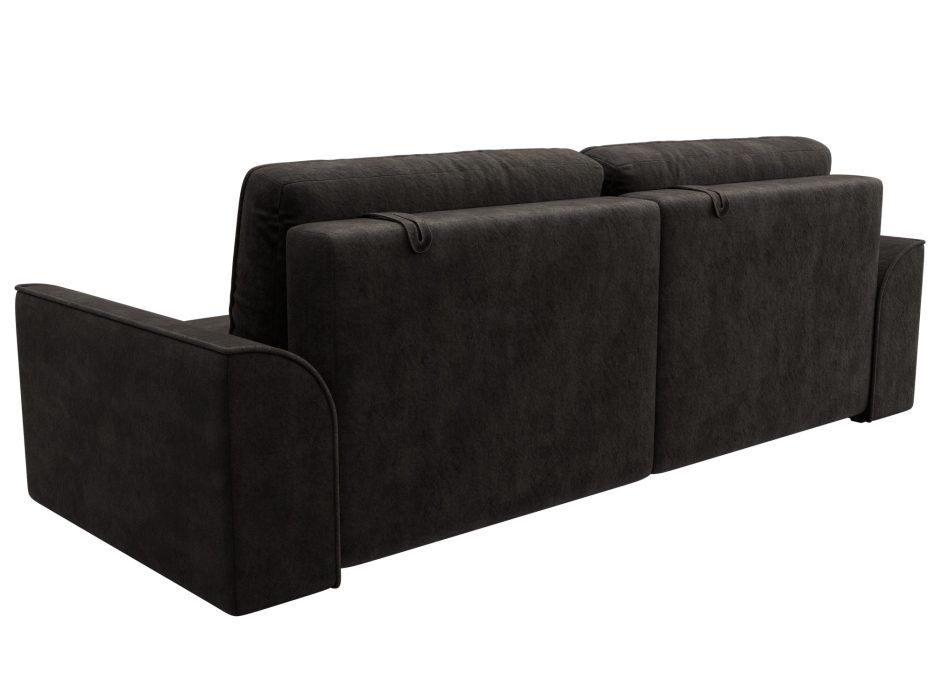 Диваны еврокнижки, Диван прямой Лига-048 НПБ, велюр BRUT