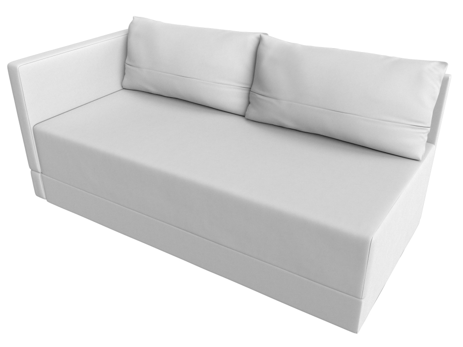 Кушетка диван, Кушетка Никас левая, экокожа