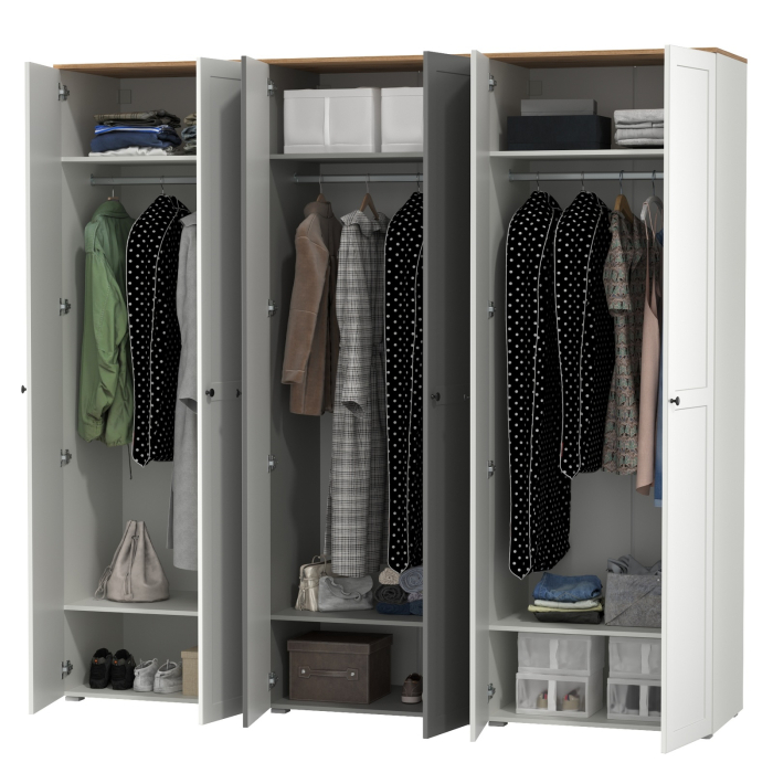 Прихожие, Три шкафа Остин 13.224 для прихожей