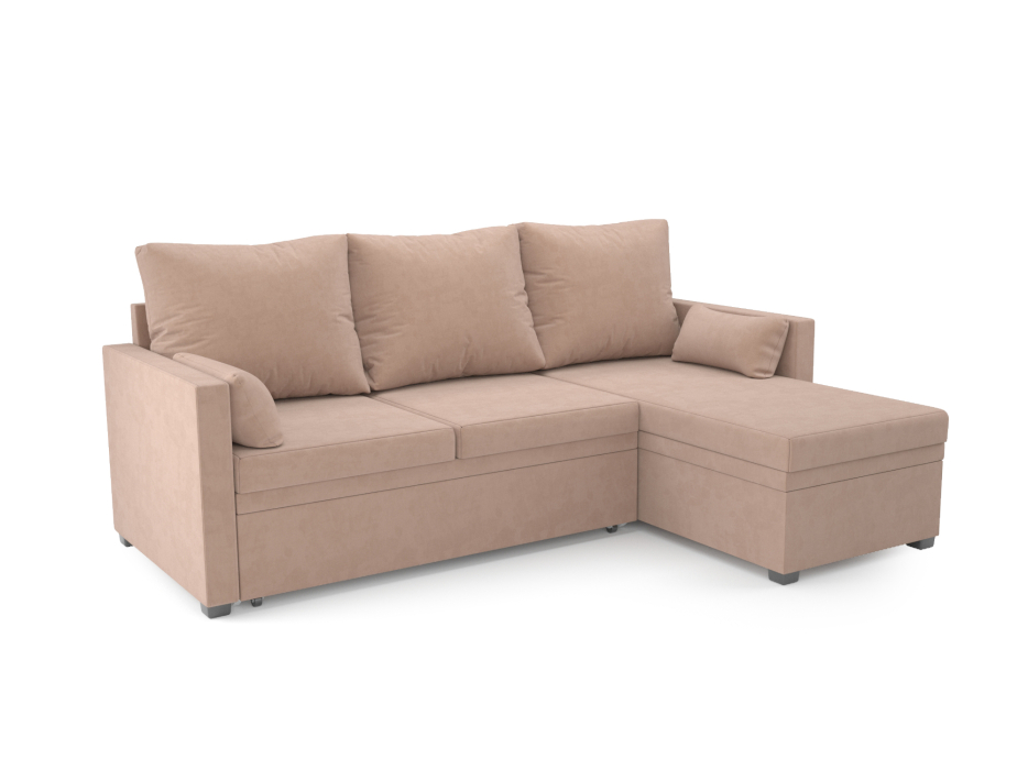 Диваны угловые в гостиную, Диван угловой Париж (Велюр)  