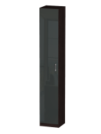 Шкафы одностворчатые, Распашной шкаф Лайф с полками 40*40*240 Венге