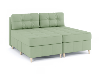 Диван-кровать угловой Оливер Люкс 2 еврокнижка-трансформер, велюр