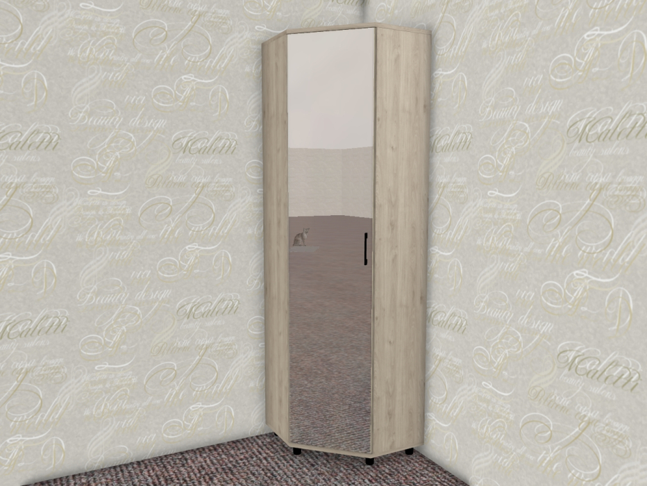 Угловые шкафы, Модульная система Грейс Шкаф ШК-5014  Гикори Джексон Светлый