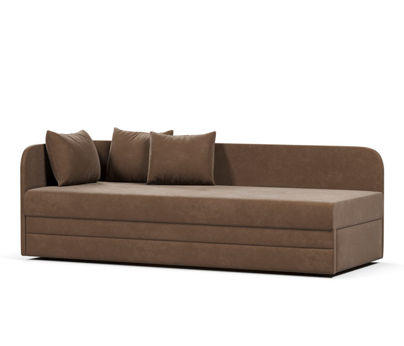 Диваны прямые, Диван прямой Ава 3 нераскладной,велюр