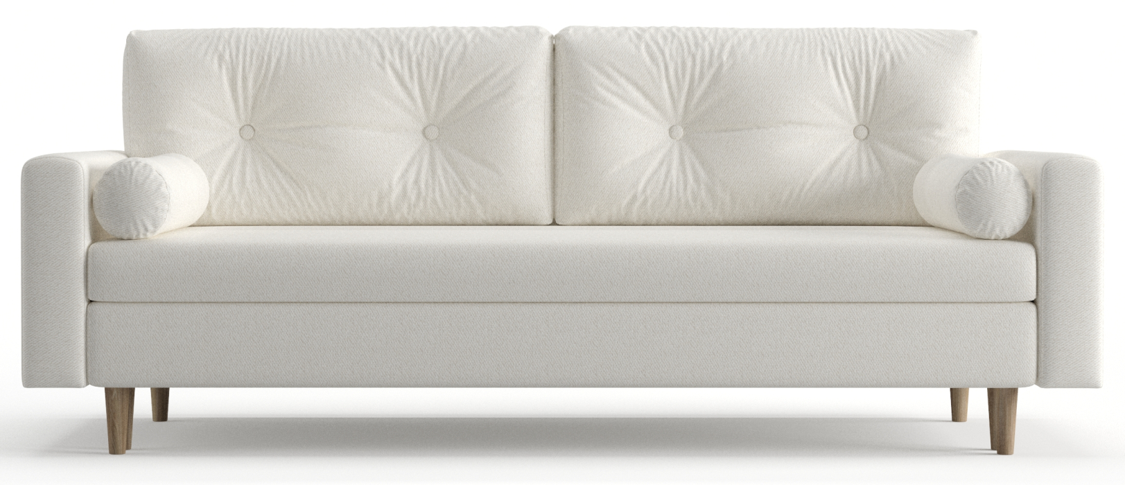 Диваны еврокнижки, Диван-кровать Таврида, пружинный блок, велюр