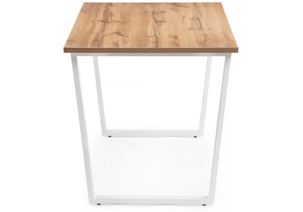 Обеденные столы, Стол деревянный Лота Лофт 140 25 мм (белый матовый)