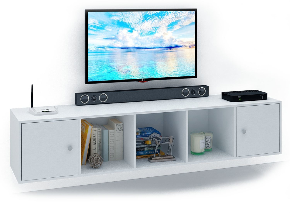 ТВ-тумбы, ТВ Тумба Прайм-51-2 подвесная /напольная