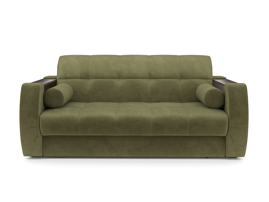 Диваны с ящиком для белья, Диван аккордеон Барон №3 ППУ 120х200 Велюр