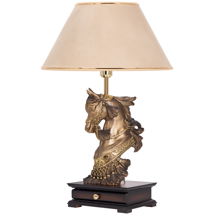 Настольная лампа, Настольная лампа с бюро Лошадь императора