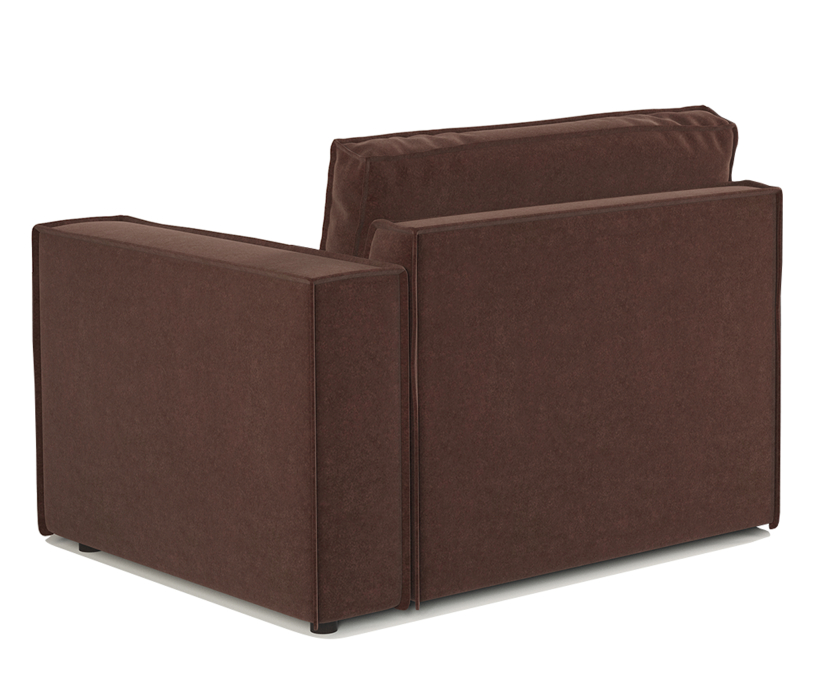 Диваны угловые в гостиную, Диван модульный Шарм 25 116х95х70 см, левый, велюр