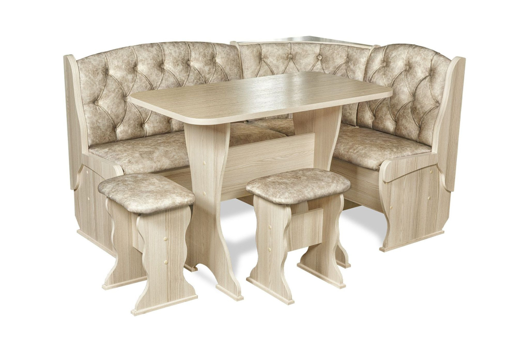 Кухонные уголки, Кухонный уголок Орхидея-Люкс №5 Велюр