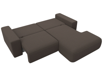 Диван угловой Лига-036 НПБ Классик правый угол, рогожка Амур