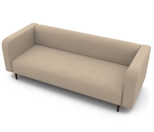 Диван офисный 3-х местный Акцент велюр