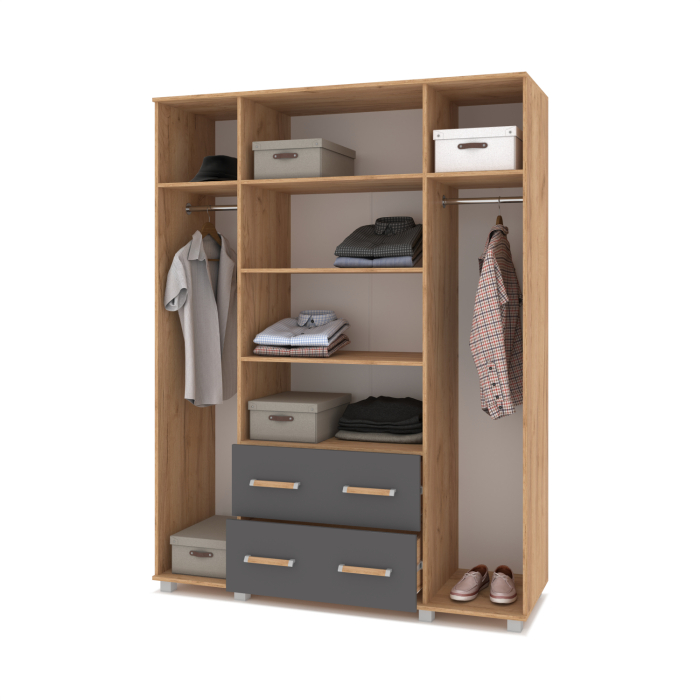 Шкафы распашные, Модульная система Виора В43 Шкаф