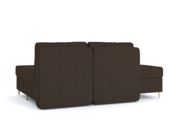 Диван-кровать угловой Оливер Люкс 2 еврокнижка-трансформер, велюр