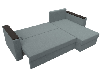 Диван угловой Атланта бес стола универсальный угол, рогожка Амур