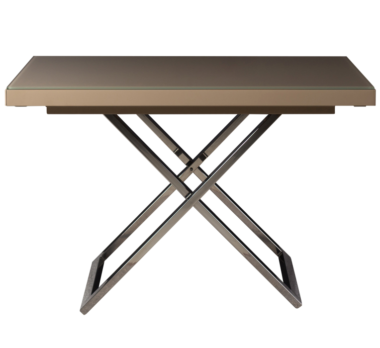 Обеденные столы, Стол-трансформер Shift (опоры нерж.сталь)