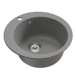 Мойкa ML-GM13 круглая, 495мм (глубина чаши 200) NEW*