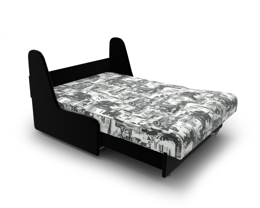 Диваны кровати со спальным местом, Диван прямой Аккордеон №2 120 см (Газета)