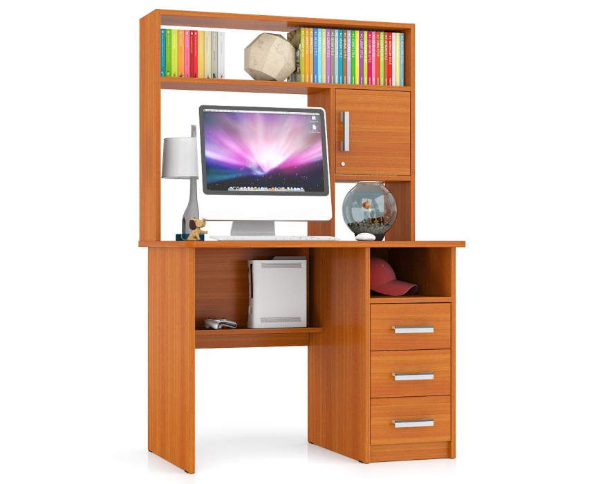 Домашние кабинеты, Компьютерный стол с пеналом и шкафом МД-СК-9